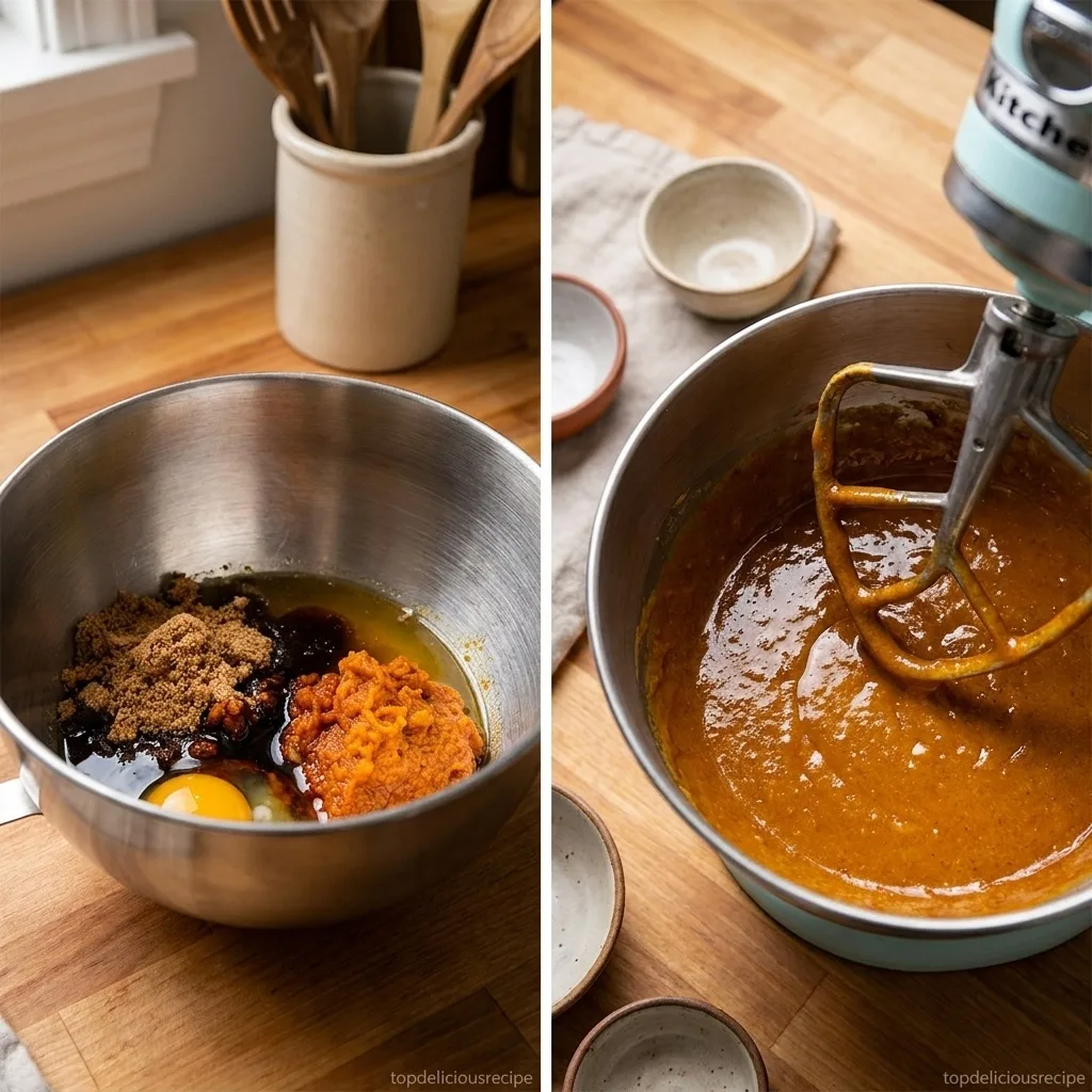 Chewy Pumpkin Cookies with Warm Spices and a Soft Center — Step 3 Step 3 — Chewy Pumpkin Cookies with Warm Spices and a Soft Center