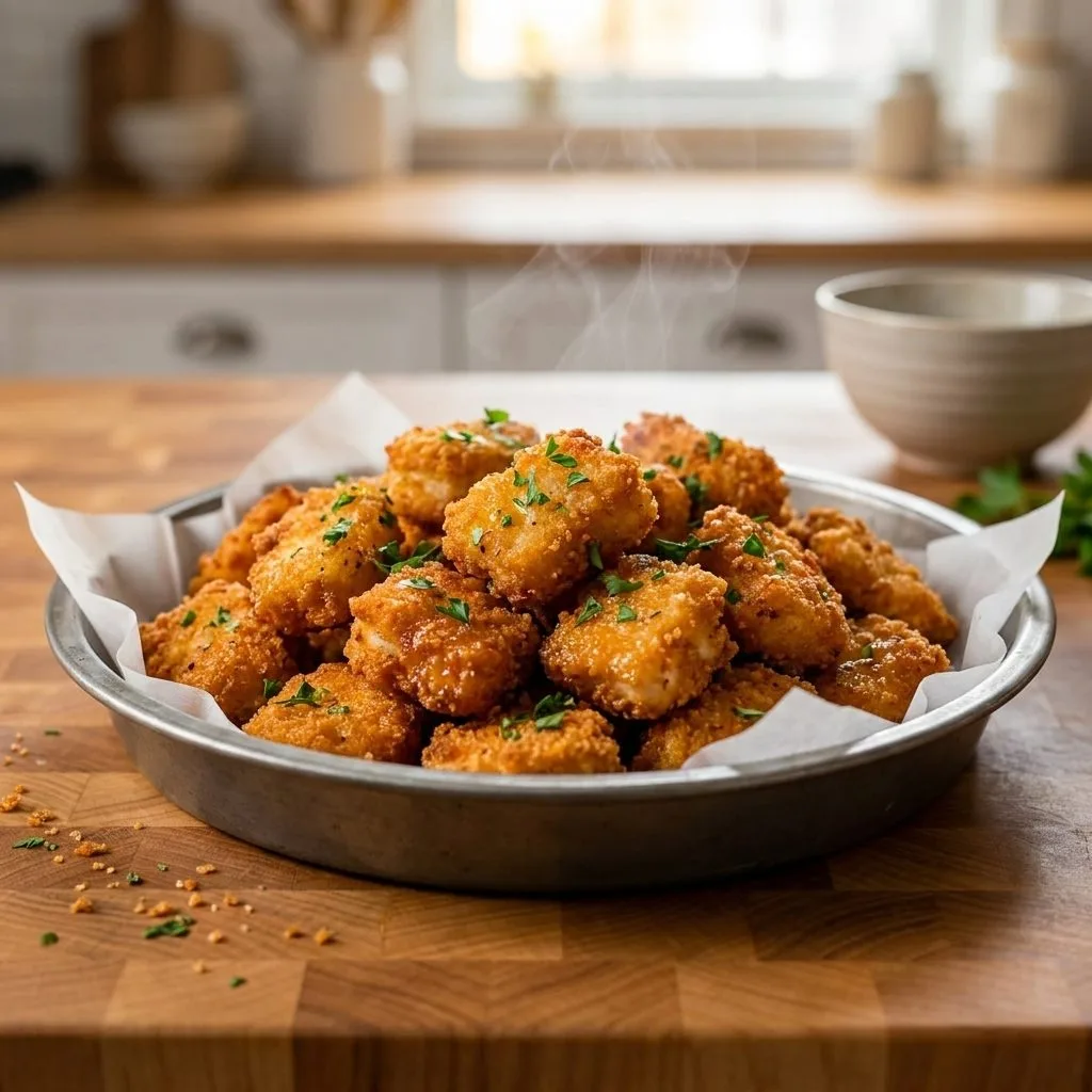 Step 3 — The Secret to Perfectly Crispy Copycat Chick-fil-A Nuggets