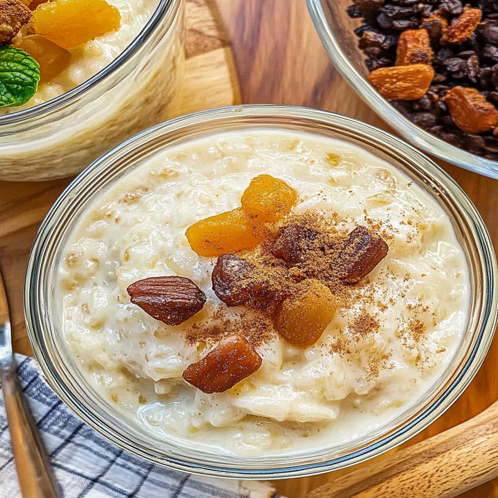 Rice Pudding with Cooked Rice