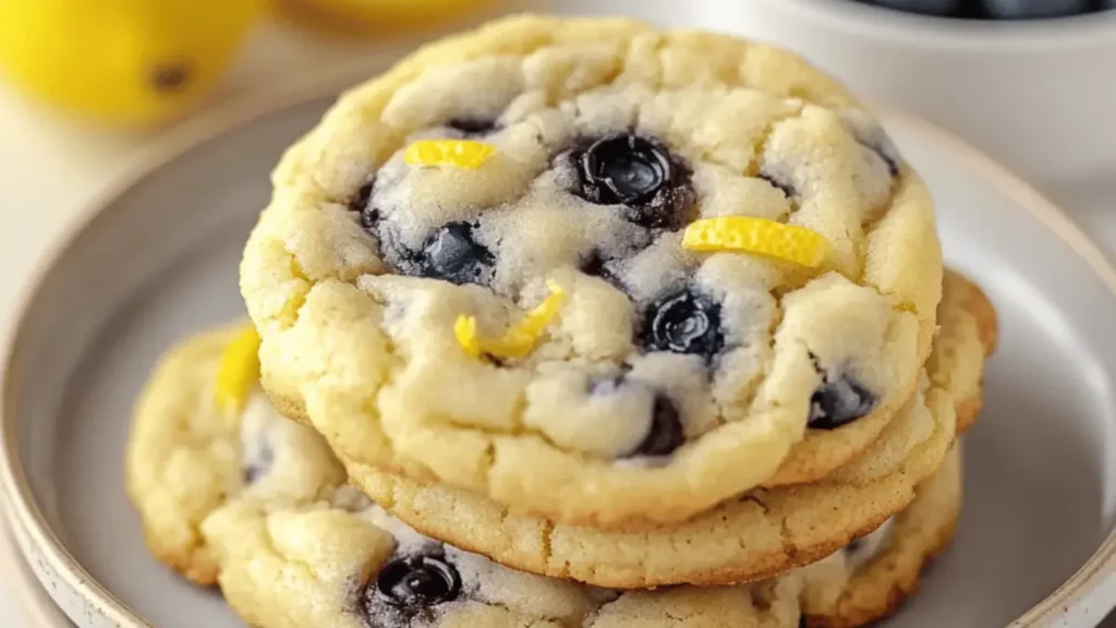 Blueberry Lemon Cookies
