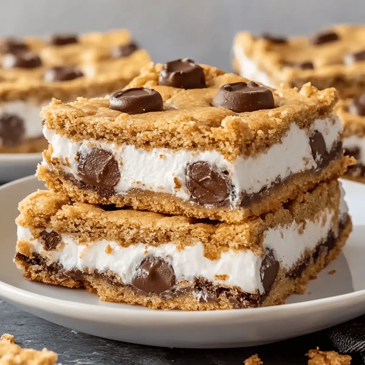 S'mores Cookie Bars