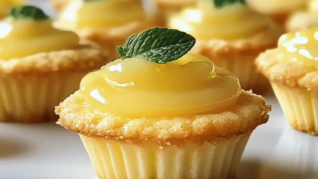 Lemon Curd Cookie Cups Recipe