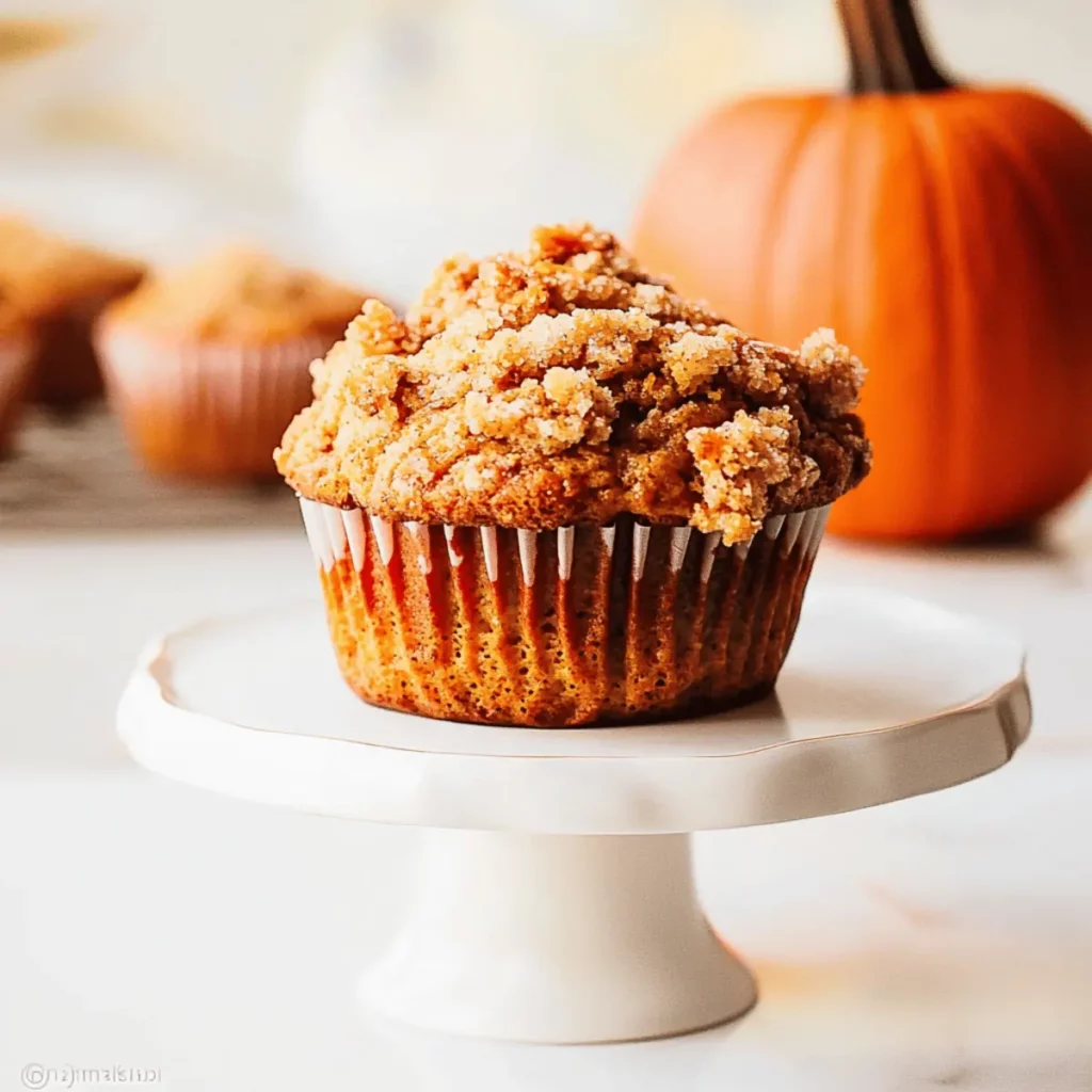 Apple Pumpkin Streusel Muffins