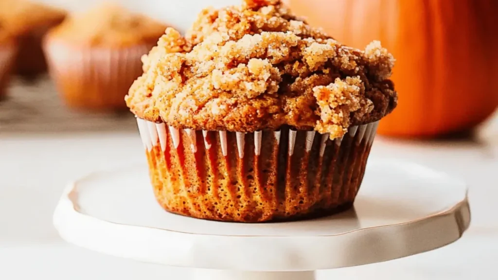 Apple Pumpkin Streusel Muffins