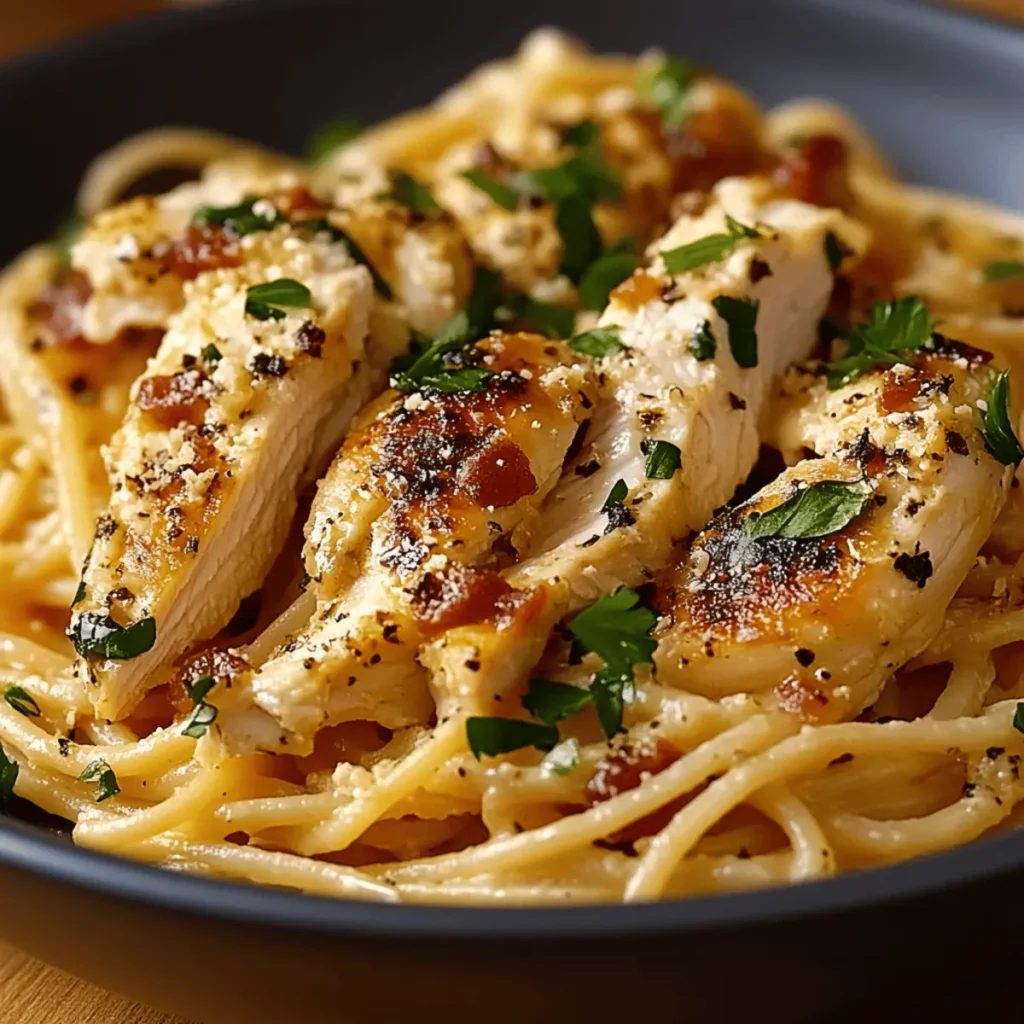 Monterey Chicken Spaghetti