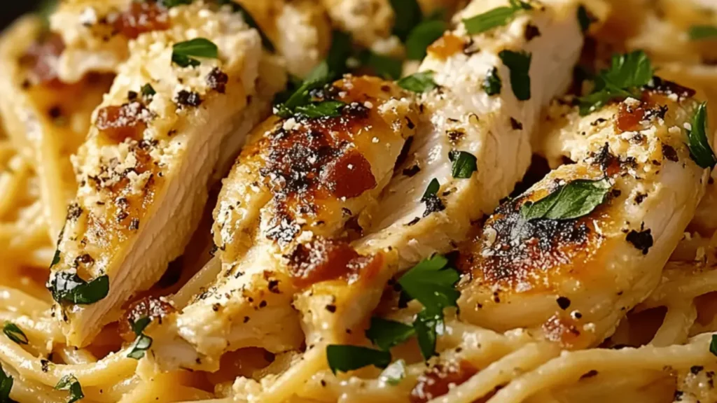 Monterey Chicken Spaghetti