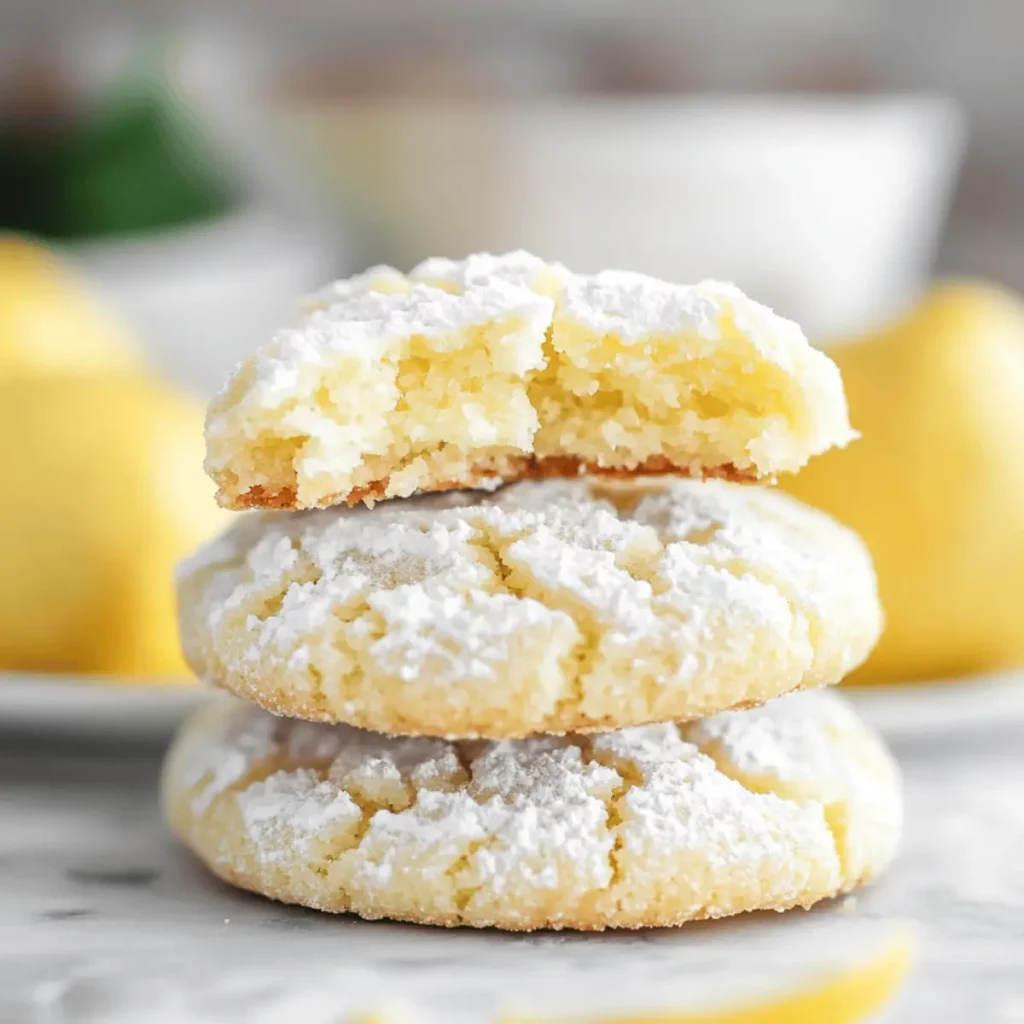 Lemon Sugar Cookies | The First Year