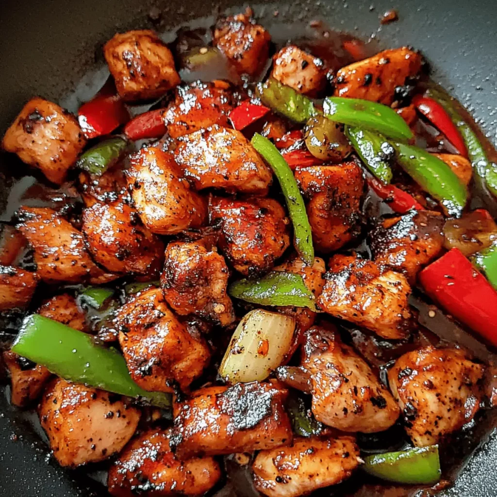 Black Pepper Chicken