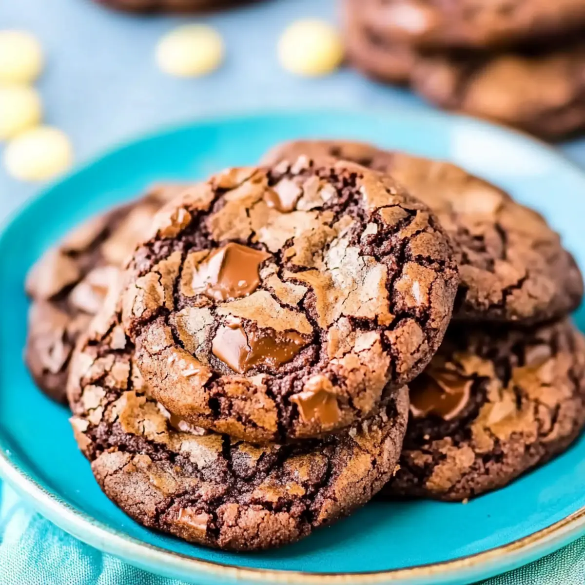 Extraordinary Cookies Made From Brownie Mix Photos