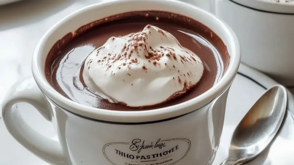 Paris-Style Thick Hot Chocolate
