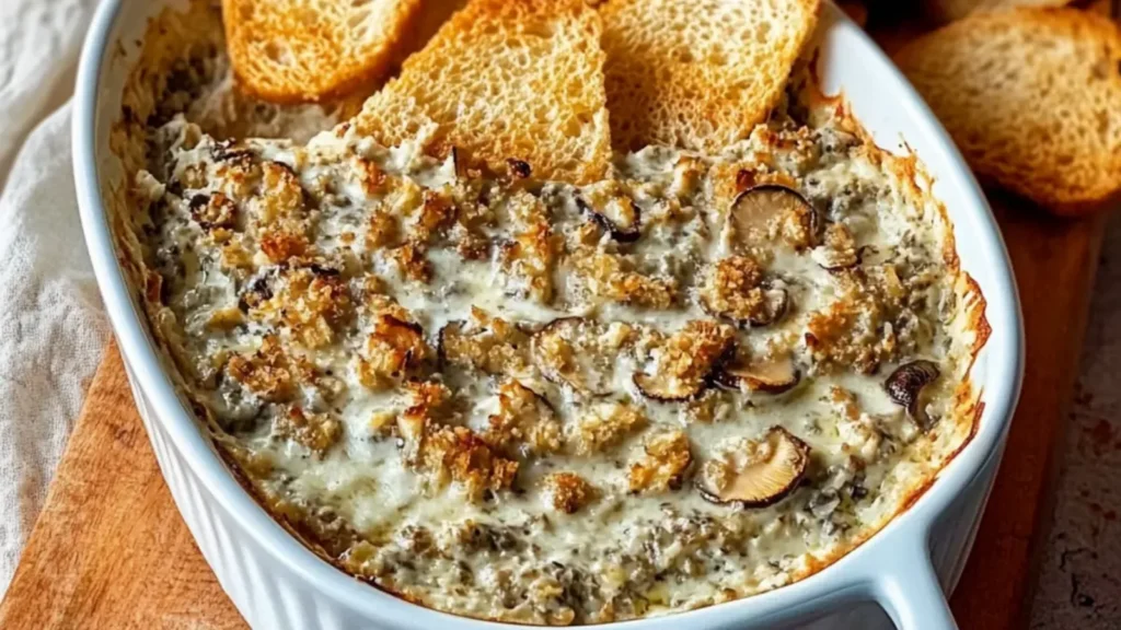 Stuffed Mushroom Dip