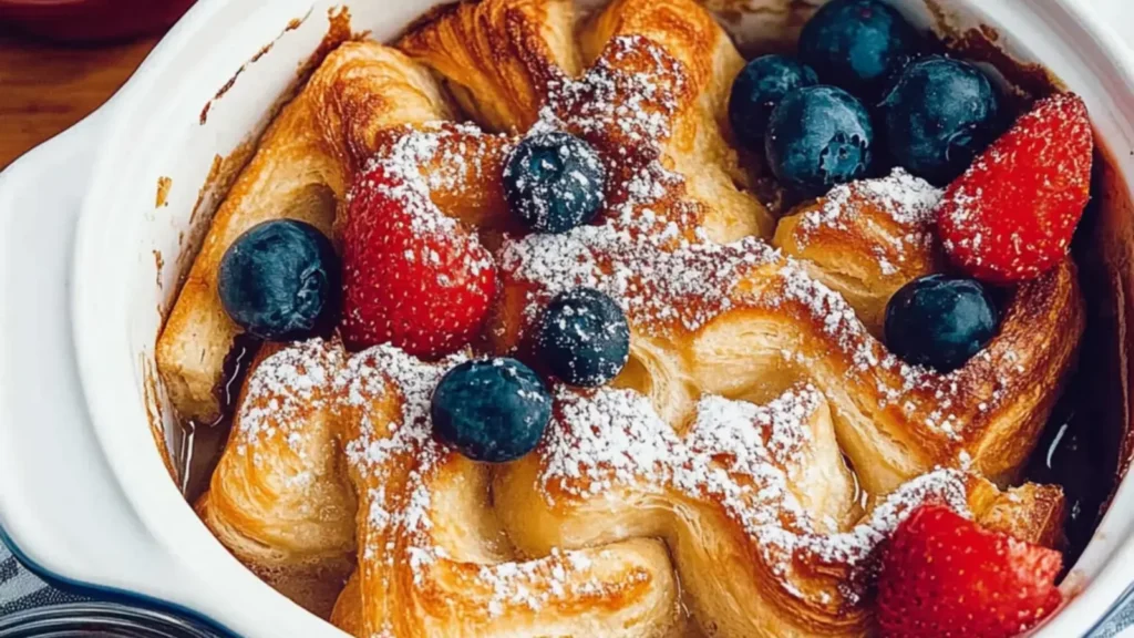 Croissant French Toast Bake