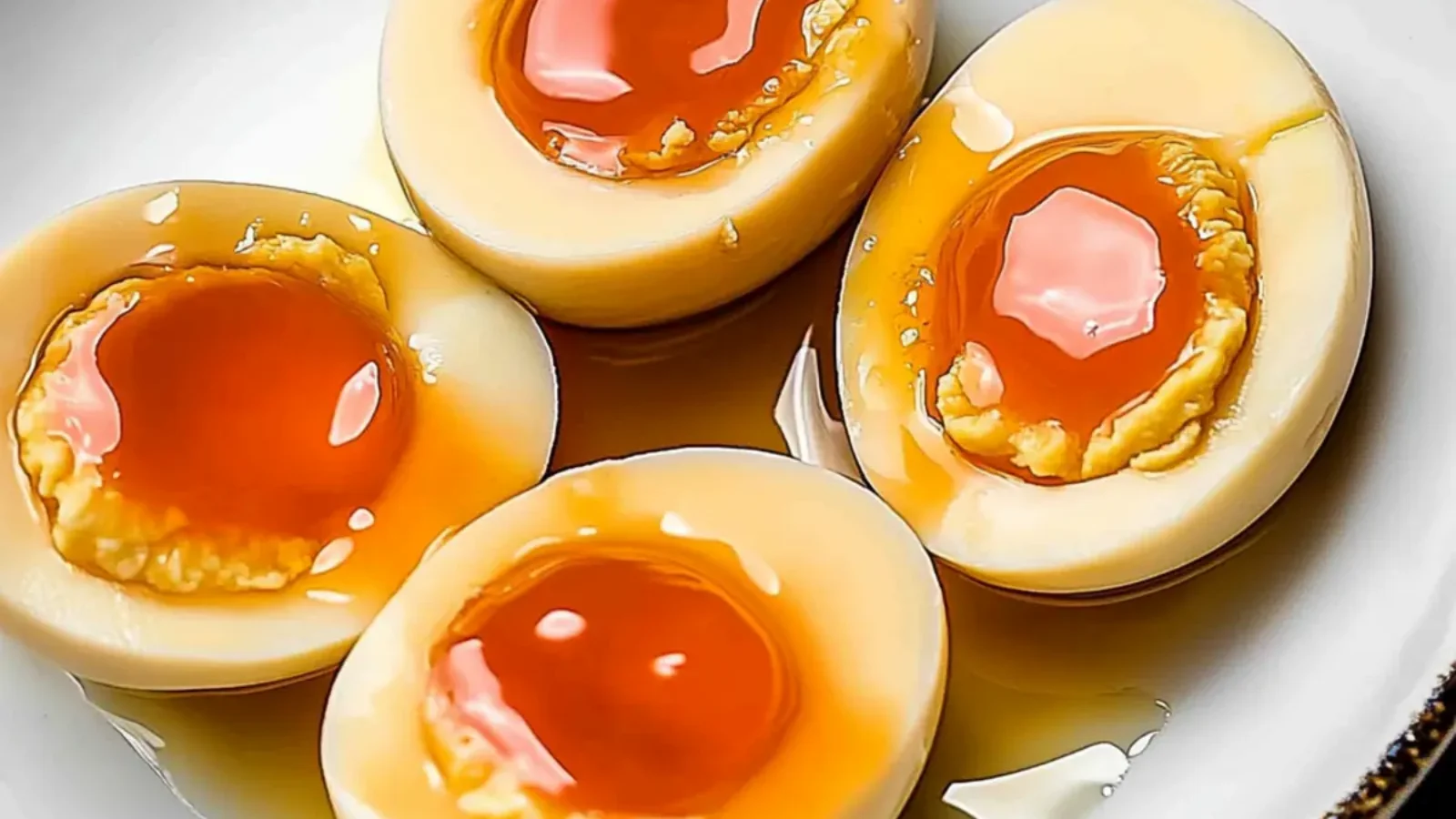 Marinated ramen eggs