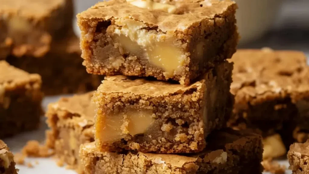 Butterscotch Blondie Brownies