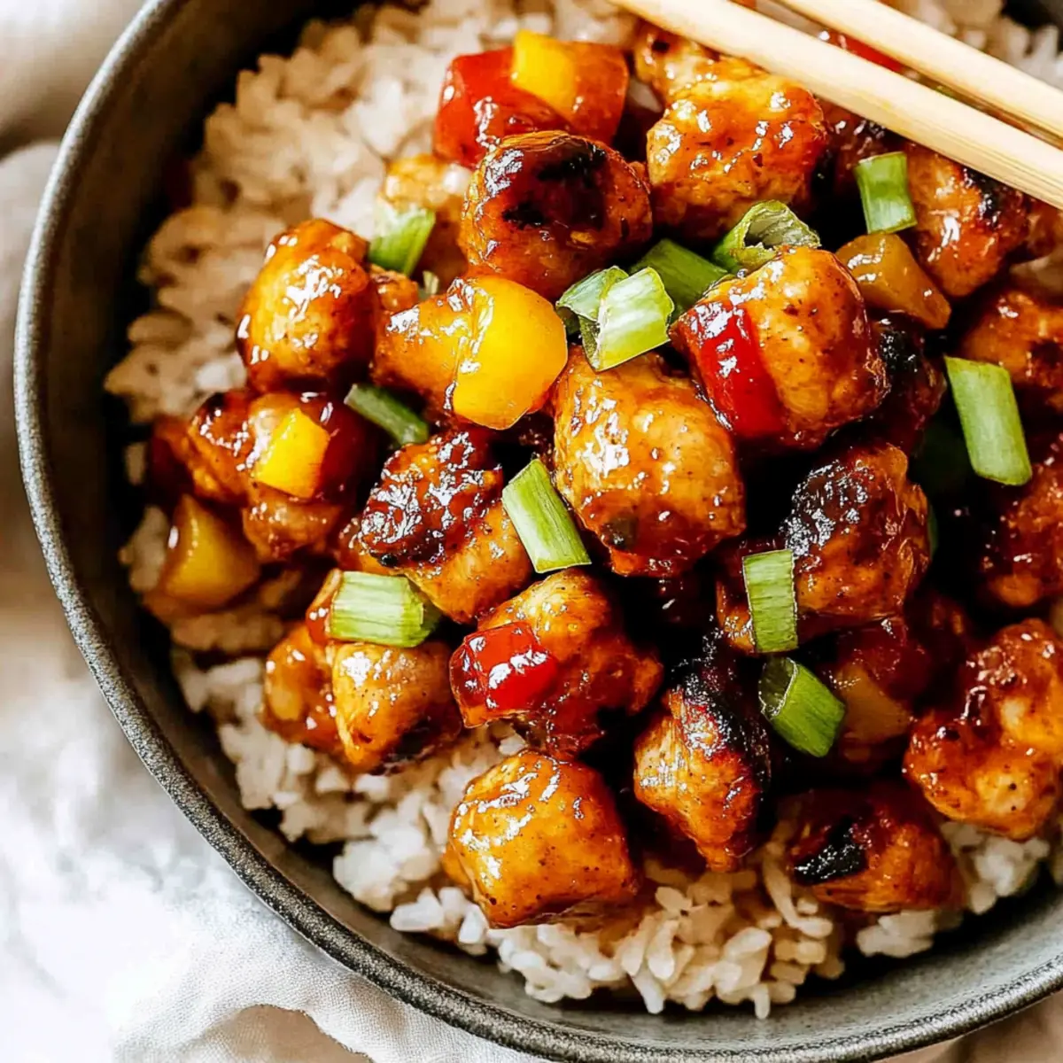 Delicious Sweet Fire Chicken Recipe with Pineapple and Peppers - Top ...