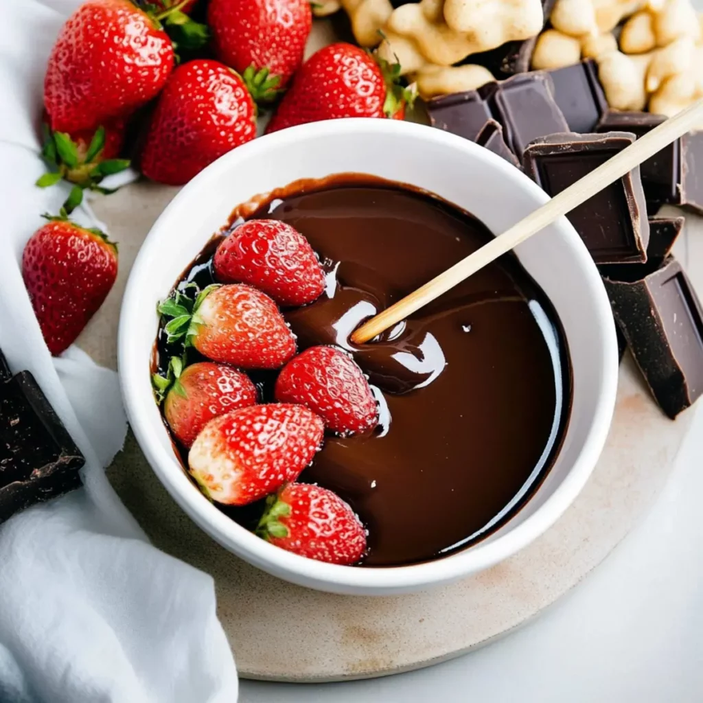 Quick & Easy Chocolate Fondue