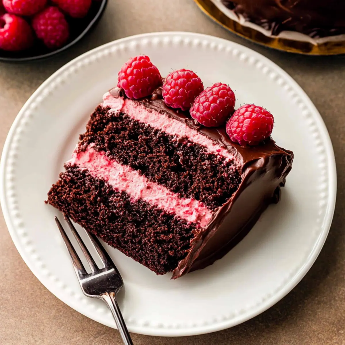 Chocolate Raspberry Cake