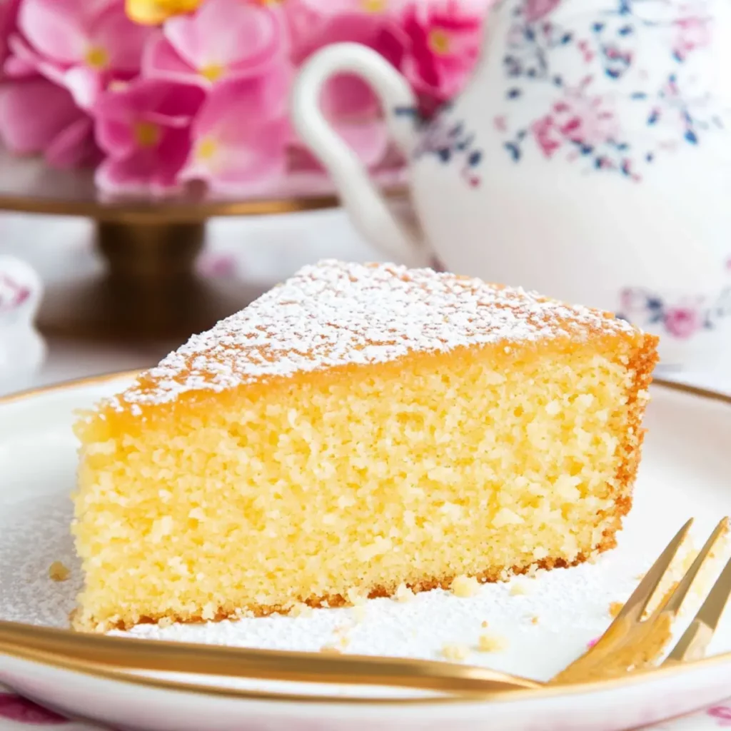 French Butter Cake Recipe | CookedByMomy