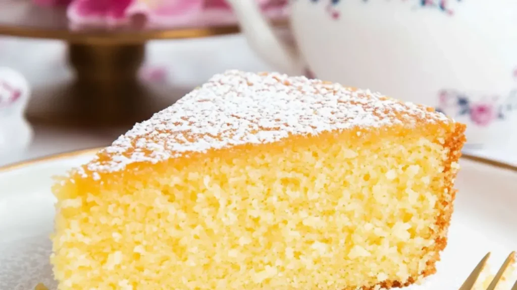 French Butter Cake Recipe | CookedByMomy