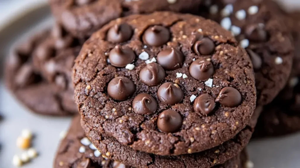Chocolate Chickpea Cookies