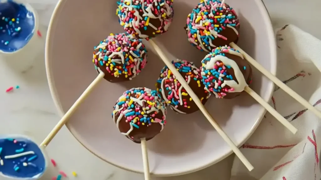 2-Ingredient Easy Cake Pops