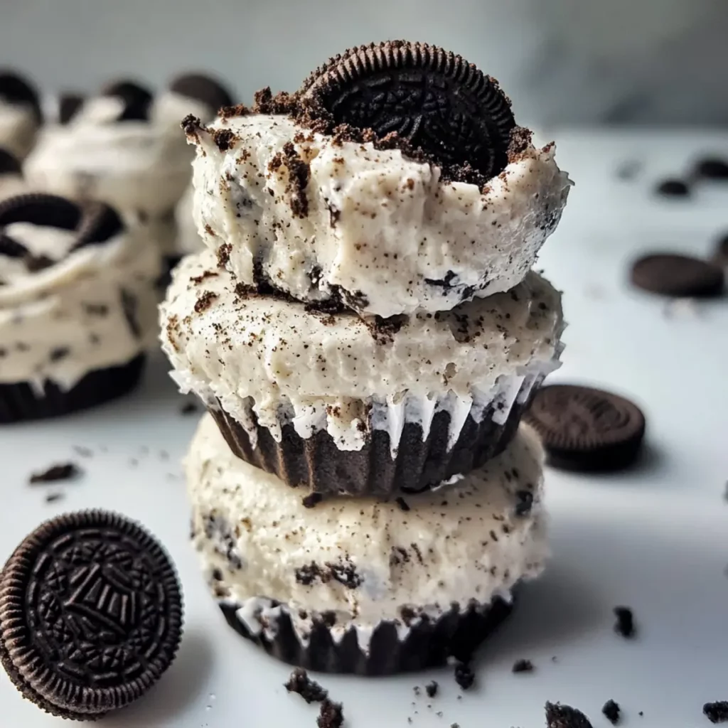 No-Bake Oreo Cheesecake Protein Bites