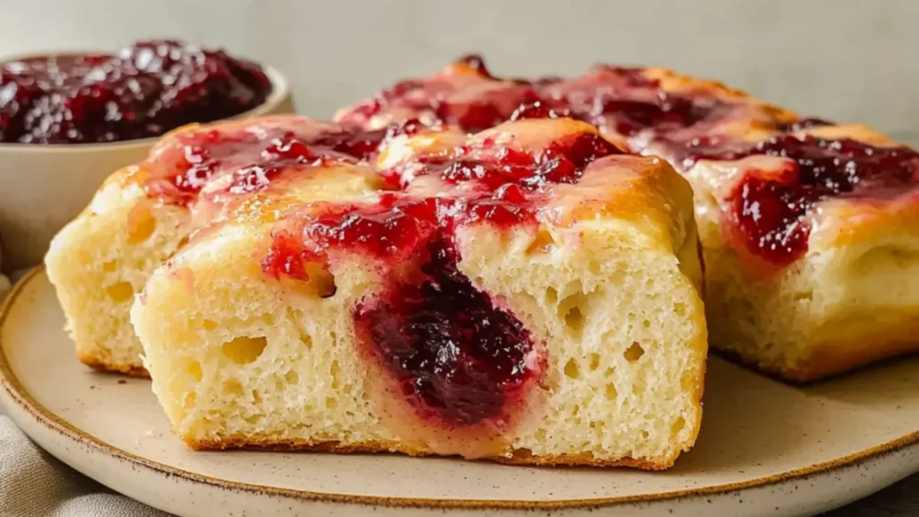 Jam Donut Focaccia