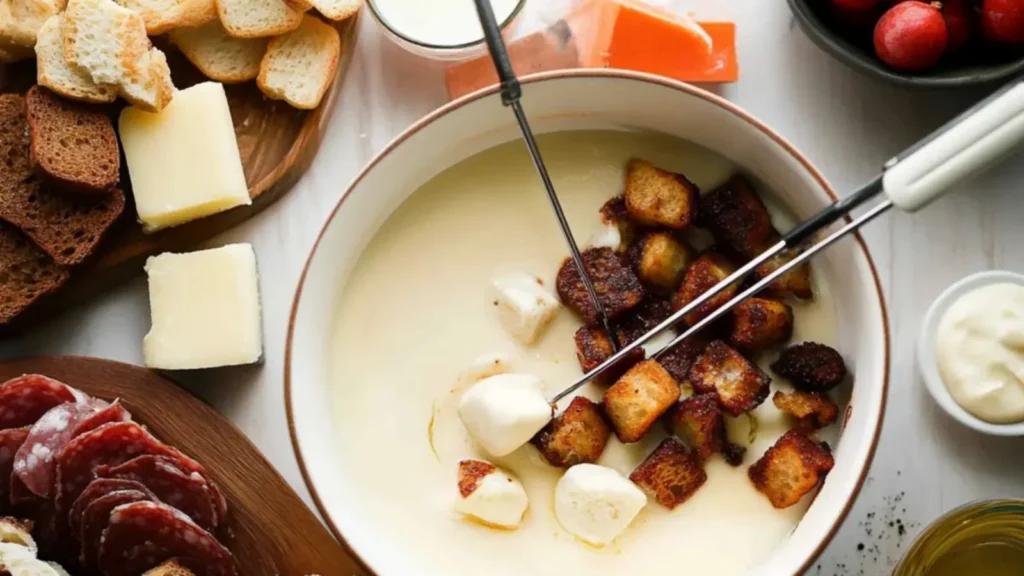 Romantic Fondue Night at Home