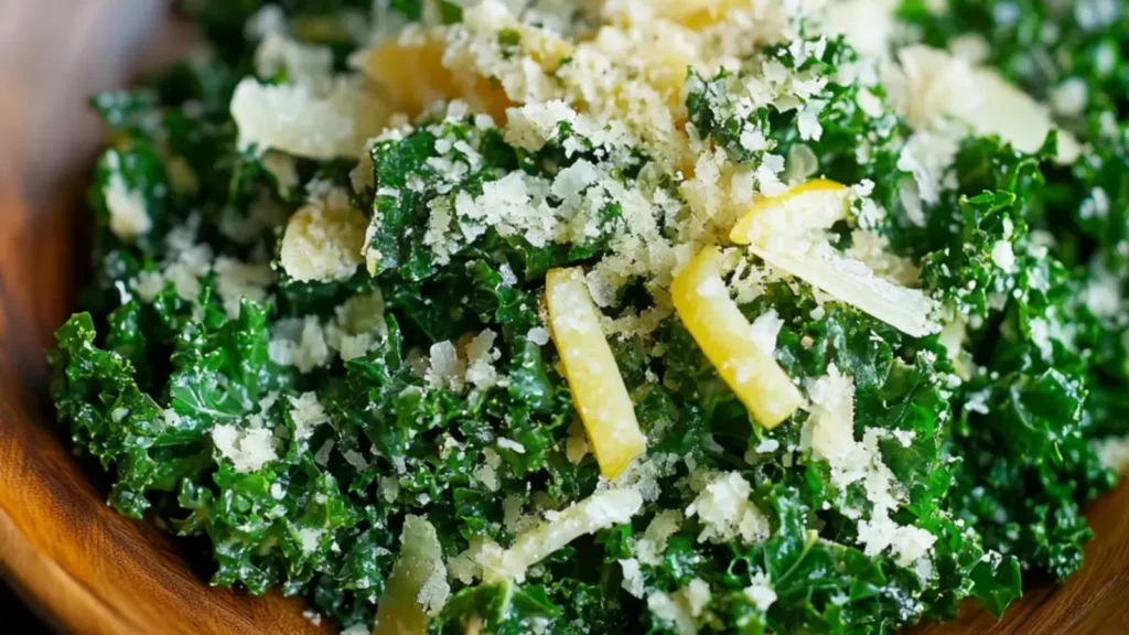 Lemon Parm Kale Salad