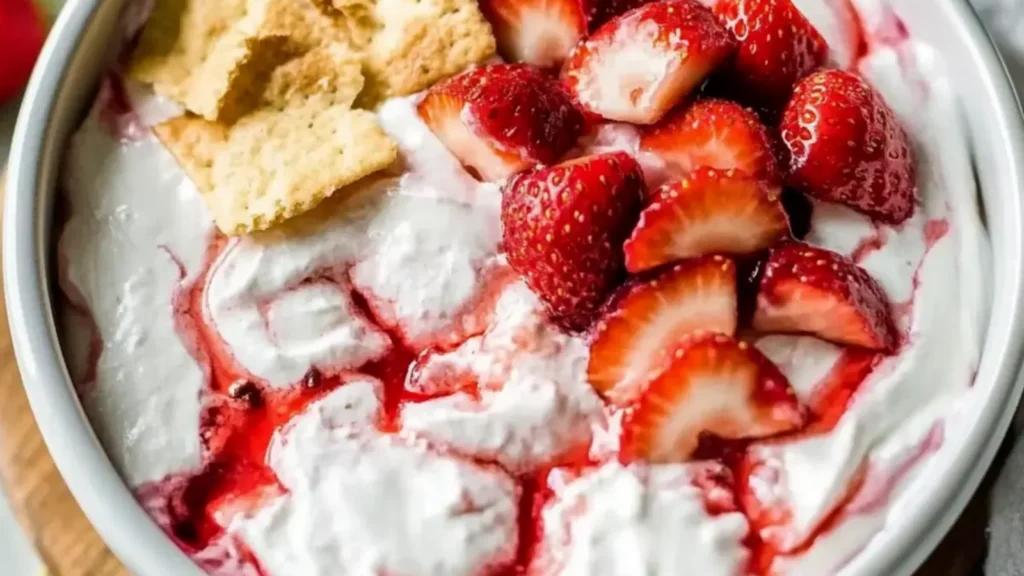 Strawberry Cheesecake Dip