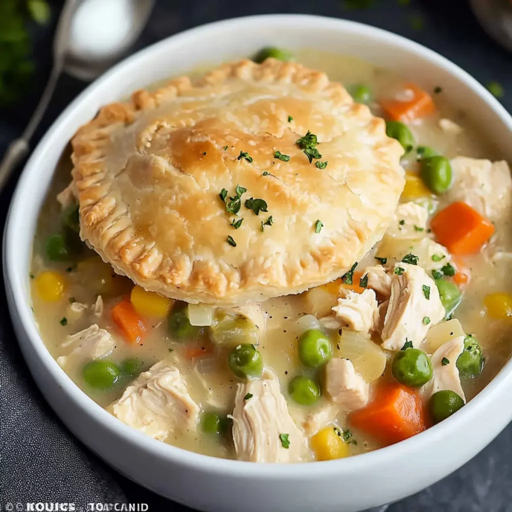 Crockpot Chicken Pot Pie