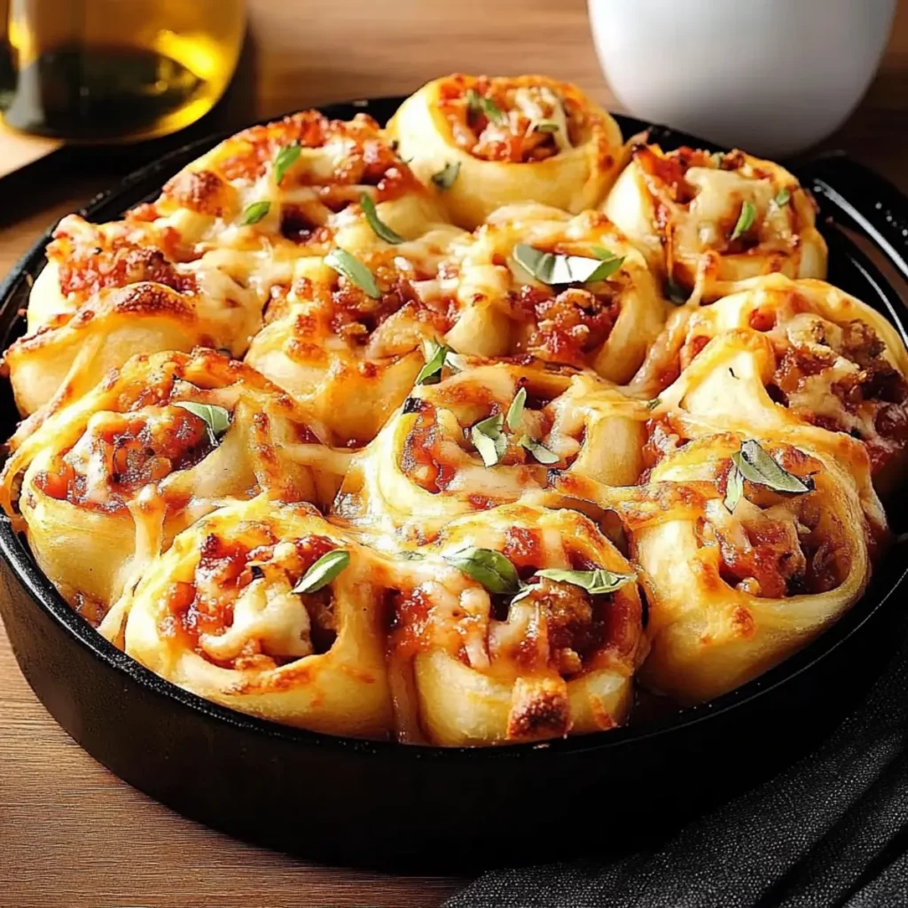 Cheesy Pizza Rolls