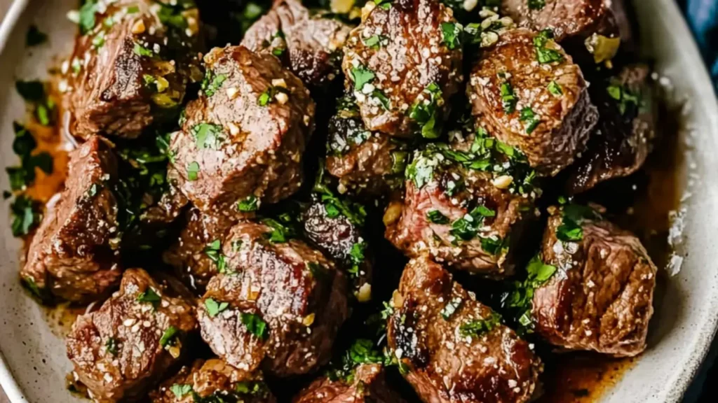 Garlic Butter Steak Bites