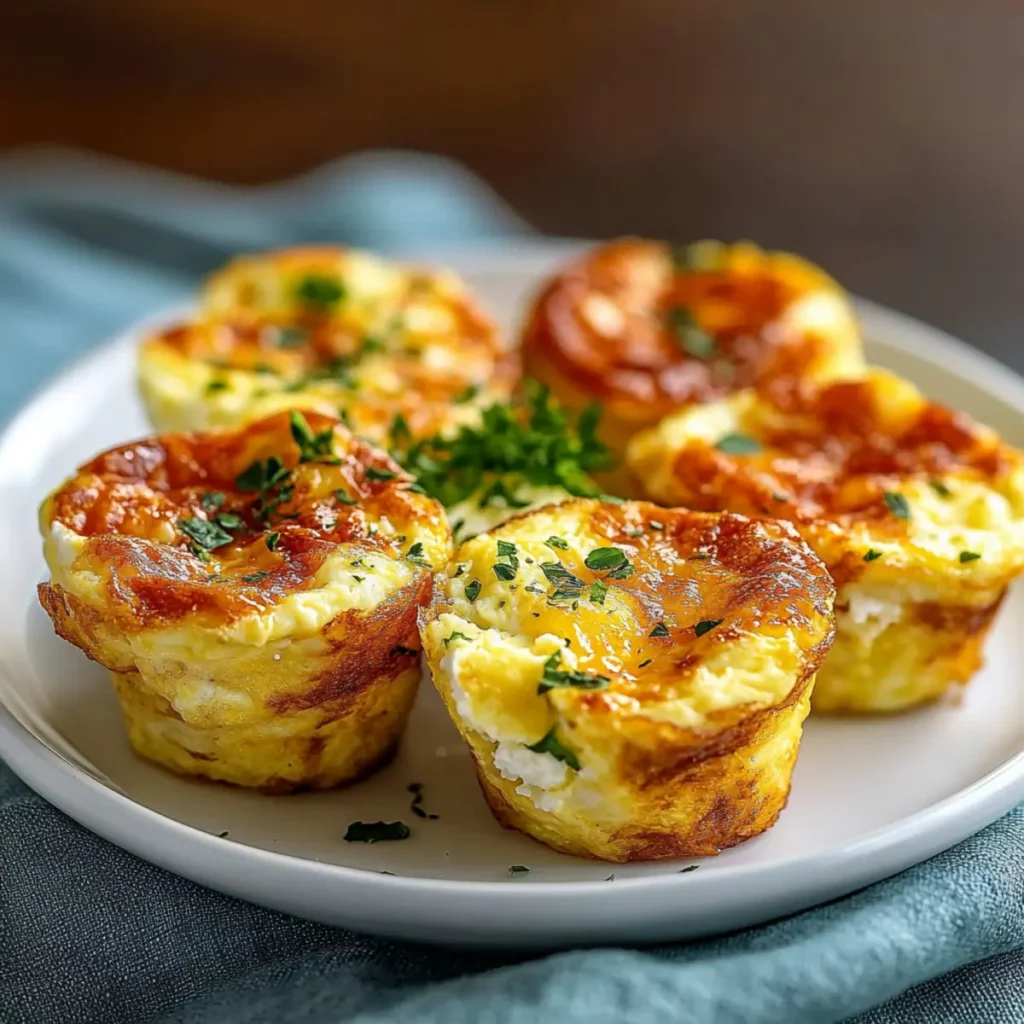 Egg bites with cottage cheese