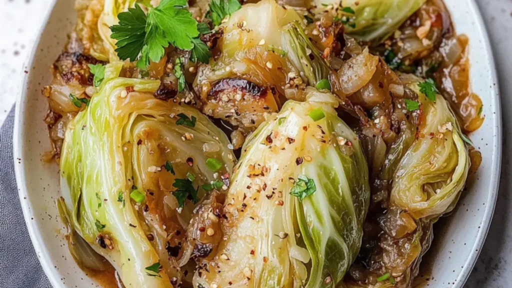Braised Cabbage & Vegetables