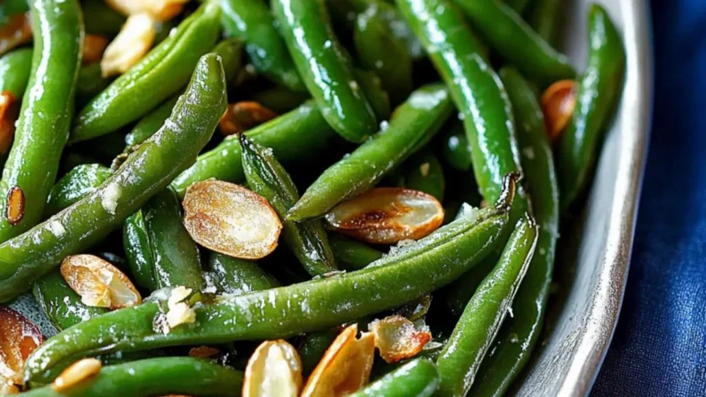 Roasted Green Bean Bundles