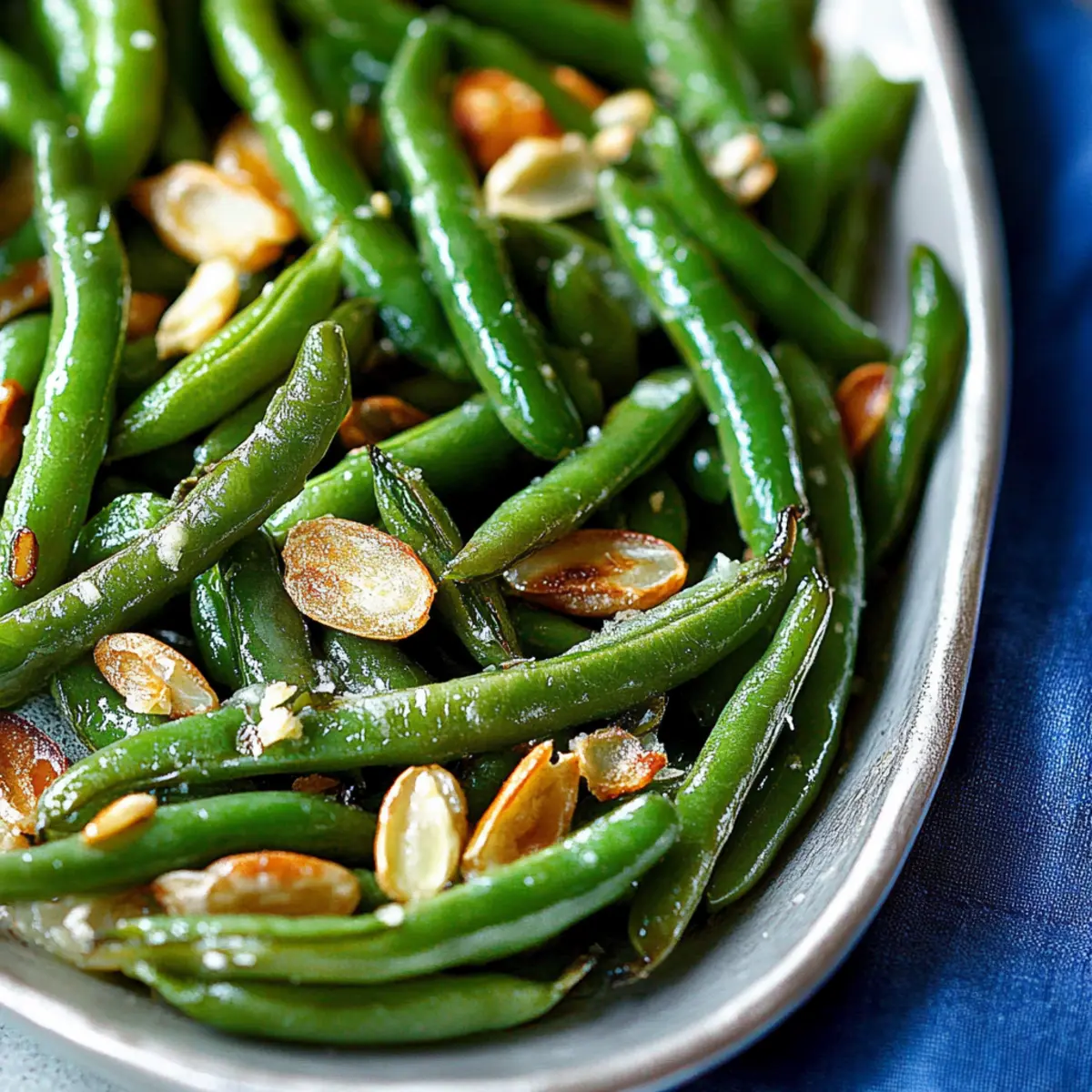 Roasted Green Bean Bundles