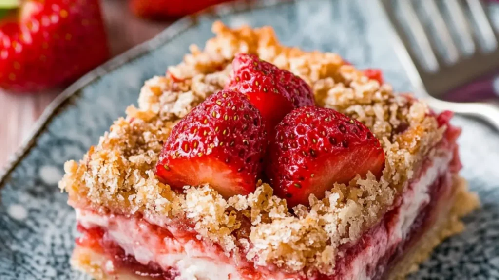 Strawberry Pie Bars