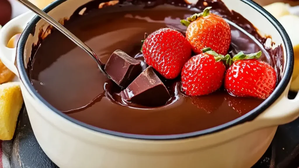 Ultimate Chocolate Fondue