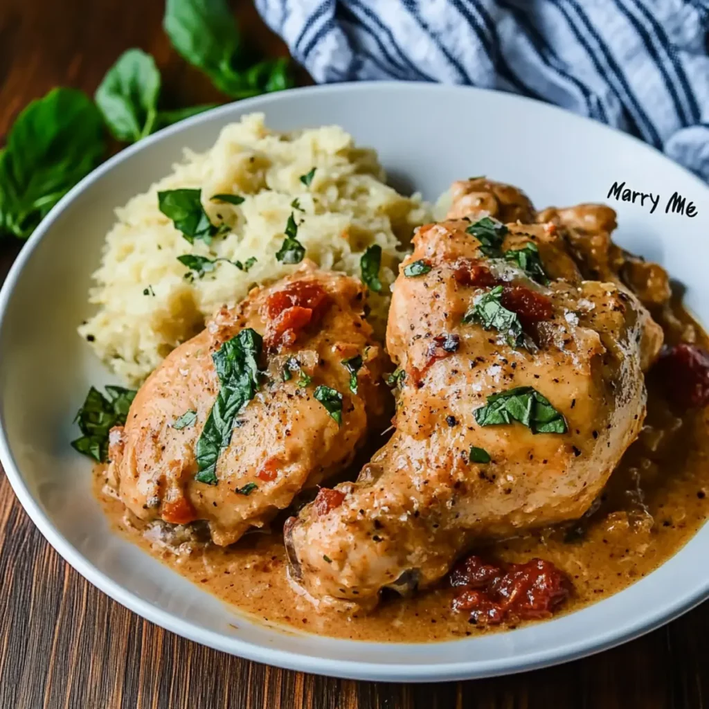 Crockpot “Marry Me” Chicken