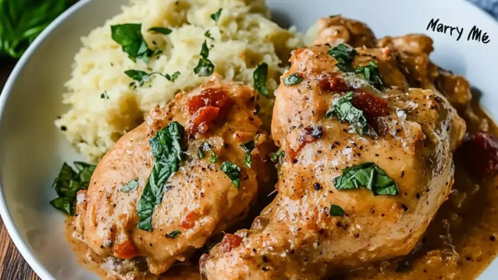 Crockpot “Marry Me” Chicken
