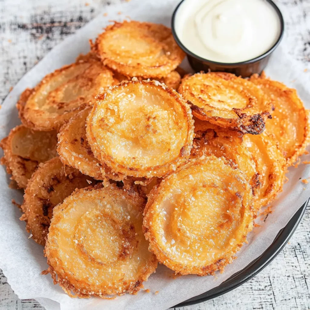 Parmesan Onion Ring Chips