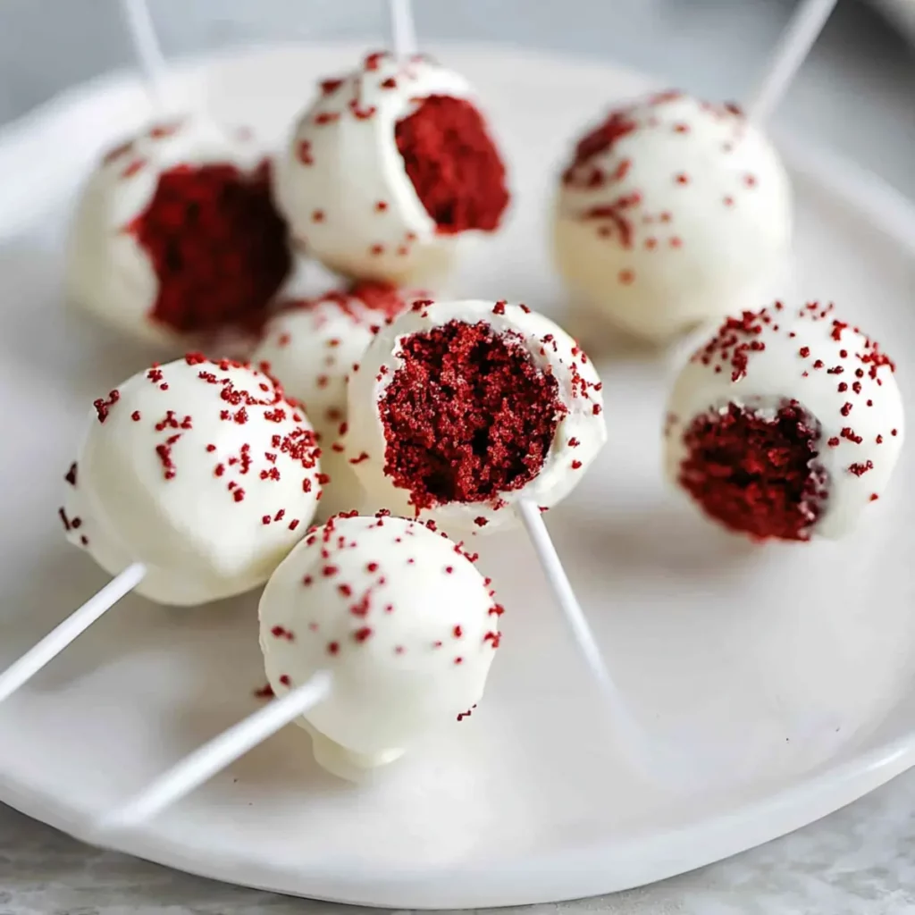 Red Velvet Cake Pops