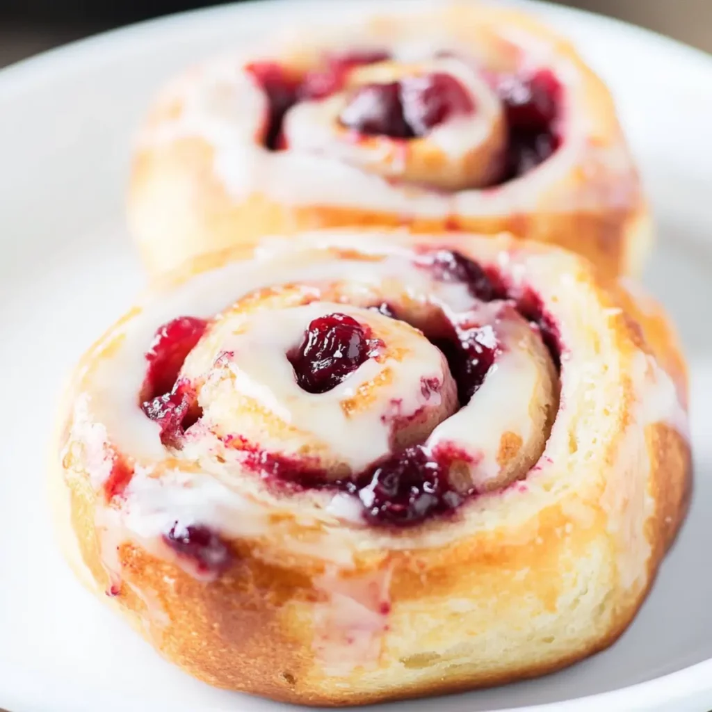 Cranberry Orange Sweet Rolls