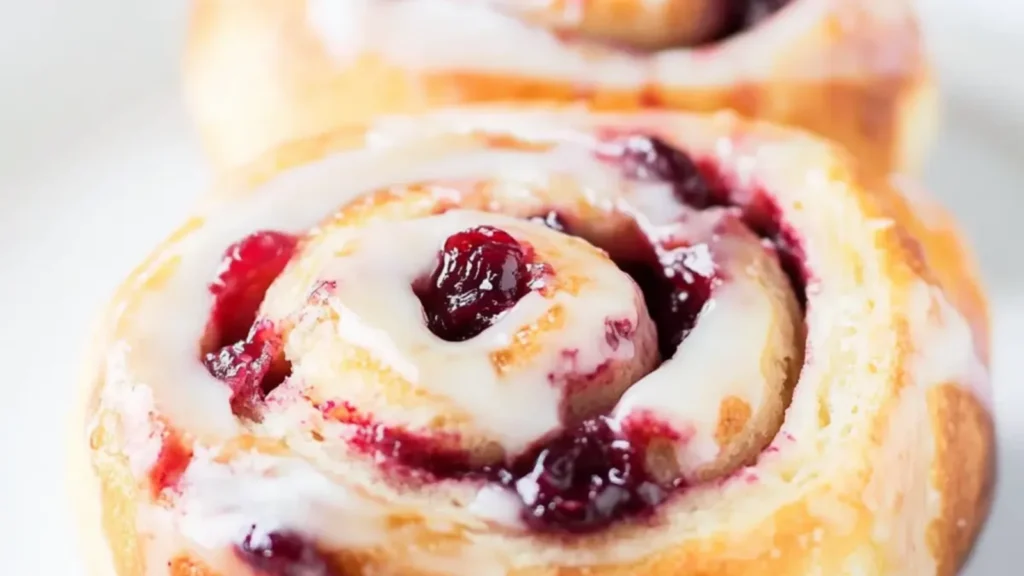 Cranberry Orange Sweet Rolls