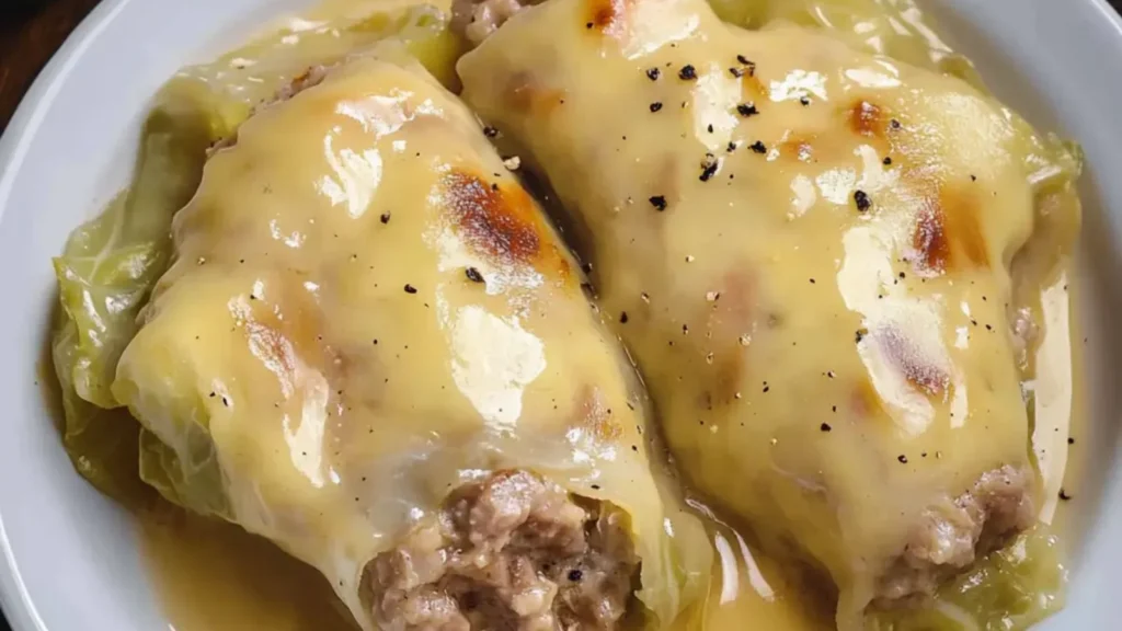 Greek Stuffed Cabbage Rolls
