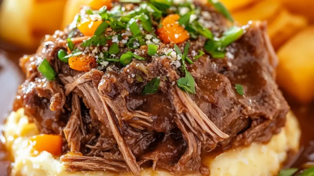Slow Cooker Beef Manhattan