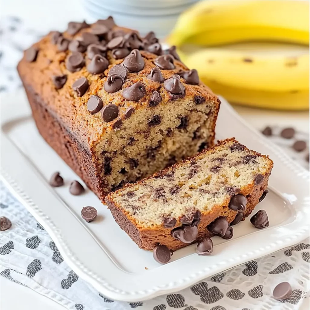 Ultra Moist Chocolate Chip Banana Bread