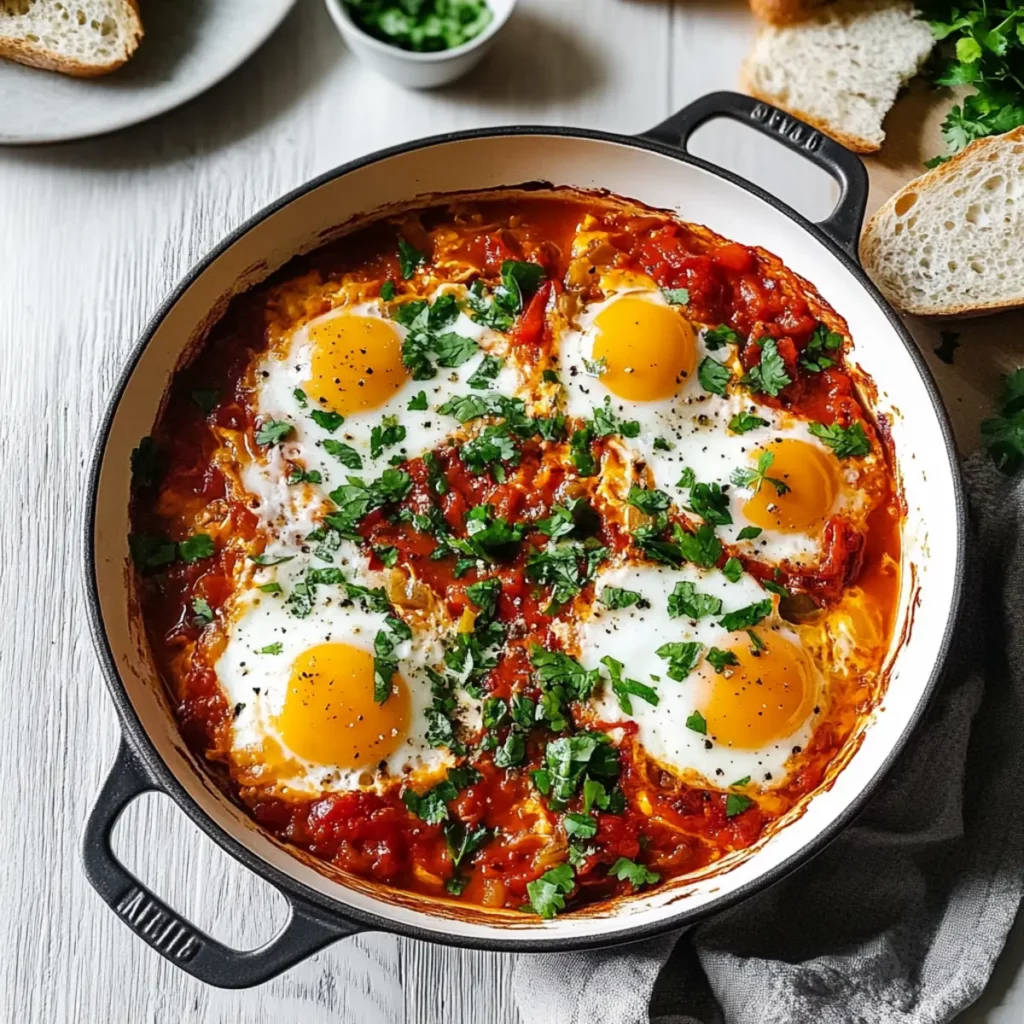 Classic Shakshuka with Sourdough