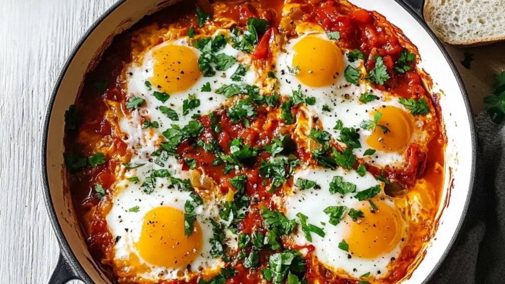 Classic Shakshuka with Sourdough